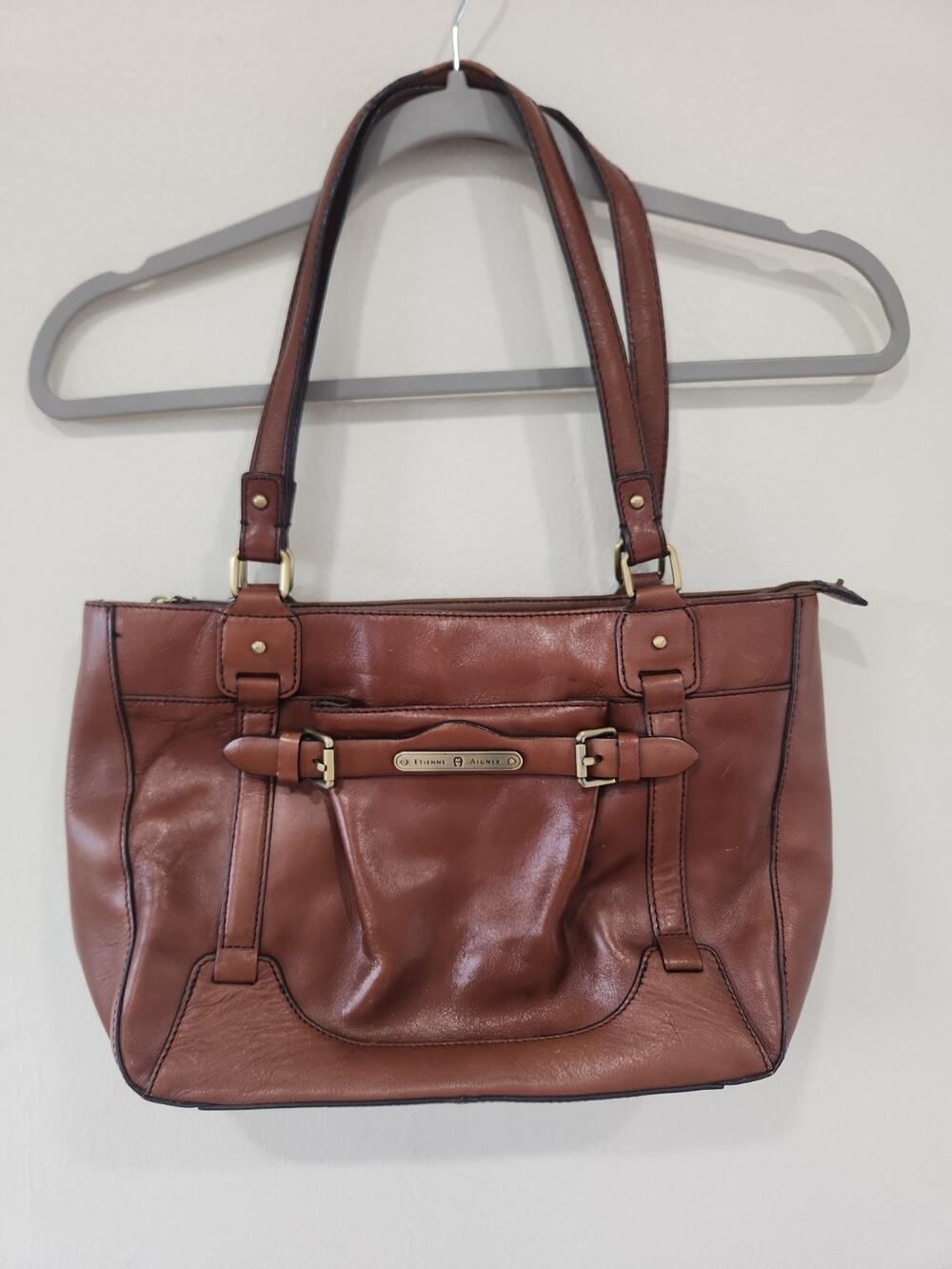 Vintage Etienne Aigner Brown Purse Shoulder Bag